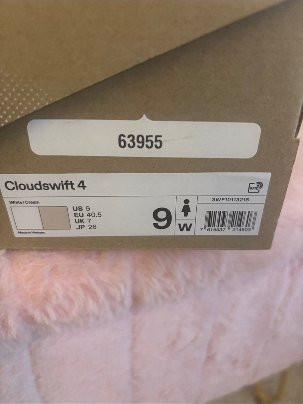 On Running White Cloudswift 4 Athletic Sneakers - Picture 4 of 4